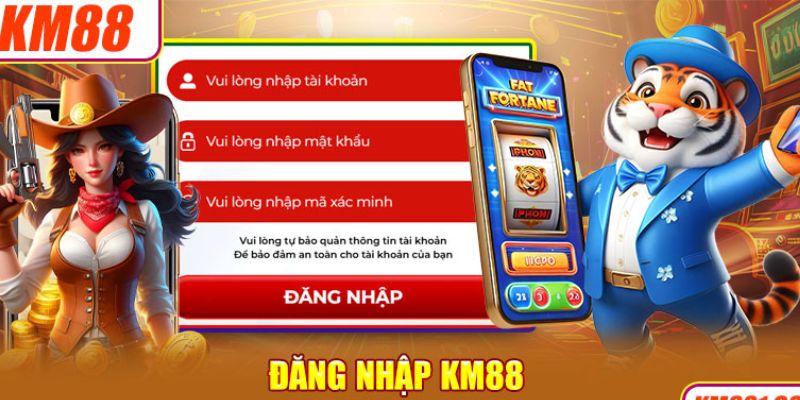 Giải đáp thắc mắc về việc đăng nhập KM88